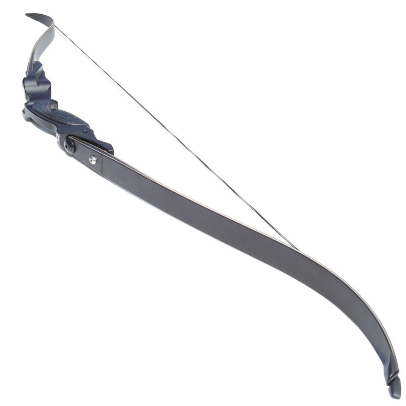 Arc Recourbé D&Q – Riser Alliage Alu, Branches érable, 30/35/40/45 Lbs, Droitier, Kit Complet Avec 12 Flèches, Viseur Et Protections