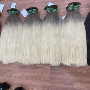 Listo para enviar Extensiones de cabello humano vietnamita Color a granel Natural recto Longitud completa de 6-32 pulgadas - Product Image 5