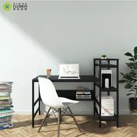 Estudo Quarto chinês distribuidor mais barato computador prateleiras estilo moderno mesa de escritório em casa