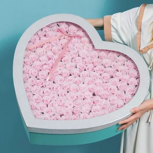 Personalized <b>heart</b>-<b>shaped</b> logo gift <b>box</b>, made of customized paper cardboard, can be customized according to needs - Product Image 5