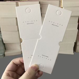 Étiquette personnalisée pour chaussettes, boucles d'oreilles, colliers, cartes suspendues en carton imprimé avec logo de marque sur mesure - Product Image 1