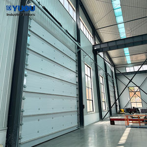 Puerta de fábrica <span class=keywords><strong>plegable</strong></span> de Metal superior seccional industrial Puerta Seccional de elevación <span class=keywords><strong>vertical</strong></span> deslizante superior - Product Image 5