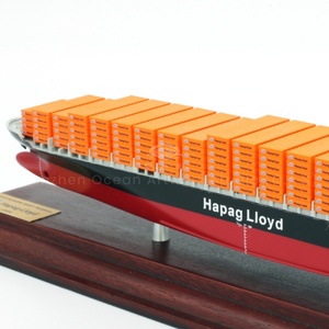 Mô hình thuyền quy mô thủ công của nhà máy o.a.s 1:1000 quy mô tùy chỉnh 35cm hap-lloyd Mô hình tàu container để vận chuyển Quà Tặng - Product Image 2