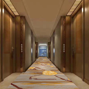 Stile ecologico di lusso 100% in fibra di polipropilene hotel tappeto da parete a parete per il tappeto del <span class=keywords><strong>corridoio</strong></span> dell'hotel - Product Image 4