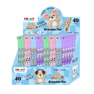 Stylos gel effaçables Koala mignons avec présentoir de comptoir, 0,5 mm, stylos de dessin animé <span class=keywords><strong>Kawaii</strong></span> pour les magasins de papeterie et les récompenses scolaires - Product Image 3