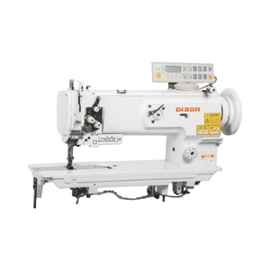 Nueva Máquina de Coser Industrial DISON DS-1510D-7 de Brazo Largo, Una Aguja, Arrastre Compuesto, Puntada de Seguridad, con Enhebrado Automático y Motor de 220V - Product Image 1