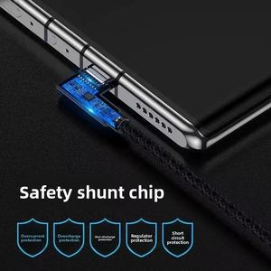 120W Nylon khuỷu tay Micro-USB Cable 6A siêu nhanh sạc Flash Dòng dữ liệu cho <span class=keywords><strong>Android</strong></span> di động chơi game xe máy tính máy in - Product Image 5