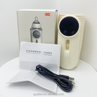 Nouveau chauffe-biberon portable sans fil rechargeable VVU&CCO 10000mAh, charge USB, multi-températures, autonomie de 6 à 10 heures