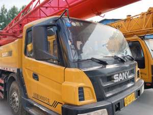 Grue mobile d'occasion Sany STC250T5 25 tonnes, châssis tout-terrain, norme EPA, pour travaux d'infrastructure - Product Image 3