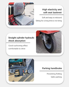Cina Mining a buon mercato cabina chiusa Cargo 3 ruote moto Trike Wagon triciclo - Product Image 3
