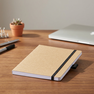 Bloc de Notas de Papel Reciclado Berk, Cuaderno con Logotipo Personalizado Impreso en Tamaños A5, A4 y A3 para la Escuela, Oficina o Regalo - Product Image 2