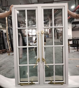 Metgood cửa sổ nhôm kính Hai Lớp Thiết kế mới cửa sổ và cửa ra vào màu trắng với Kính ban công - Product Image 3