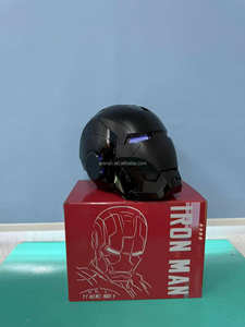 <span class=keywords><strong>Casco</strong></span> <span class=keywords><strong>de</strong></span> <span class=keywords><strong>Iron</strong></span> <span class=keywords><strong>Man</strong></span> Mark 5 Totalmente Negro al por Mayor, Máscara <span class=keywords><strong>Inteligente</strong></span> para Fiestas con Control por Voz/Remoto/Táctil y Función <span class=keywords><strong>de</strong></span> Cambio <span class=keywords><strong>de</strong></span> Rostro para Halloween - Product Image 6