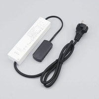 Complète LED encastré spots ensemble 8x3W 12V Mini 28mm dimmable Milano IP65 splash-preuve pour Véranda, Salle De Bains, Jardin maison