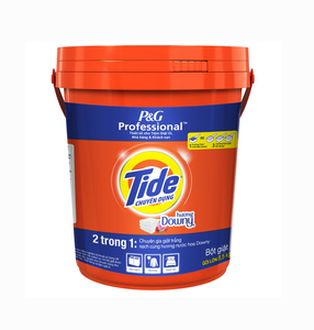 Detergente en Polvo Tide Plus Downy con Aroma Fresco, 350g, Fórmula de Limpieza con Gran Poder Quitamanchas - Product Image 1
