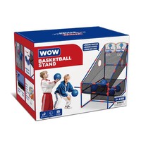 Machine de tir au basket en plastique lumineuse pour un ou deux joueurs, jouet interactif parent-enfant intérieur/extérieur