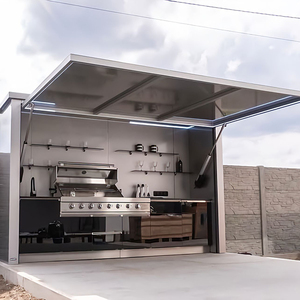 <span class=keywords><strong>Barbecue</strong></span> de Camping multifonctionnel de cuisine extérieure Portable en acier inoxydable exquis pour chambre d'école de supermarché intérieure - Product Image 1