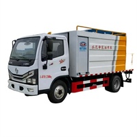 Camion de jet de pâte de ciment d'entretien de chaussée d'asphalte de la haute performance 6CBM de Dongfeng 4*2