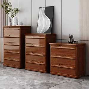 Bulk Order Customizable <b>Wooden</b> Drawer Cabinet Factory Price Floor Standing <b>Storage</b> Chest for Living Room Office Bedroom - Product Image 3