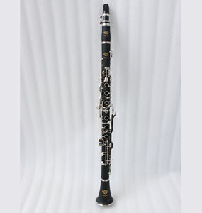 Clarinete OEM G de 20 teclas con sistema alemán, cuerpo de goma dura, placa de níquel, baquelita, ébano, ABS, múltiples opciones de madera para tono - Product Image 1