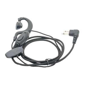 Oreillette à réduction de bruit 2 broches avec micro PTT et crochet d'oreille en forme de G de haute qualité pour <span class=keywords><strong>talkie</strong></span>-<span class=keywords><strong>walkie</strong></span> Motorola séries CP GP CLS XTN - Product Image 5
