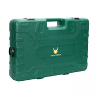 Shinetoola – Ensemble d'outils professionnels 129 pièces en acier au carbone avec douilles, cliquet et clé dynamométrique, coffret rigide, garantie 1 an, standard
