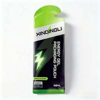 Sachets de gel énergétique liquide en vrac pratiques pour la vente en gros, format standard 30ml 60ml, pochettes stick pour la production en masse en usine de gels