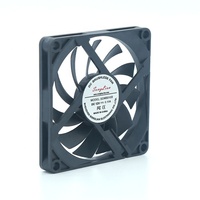 Ventilateur de refroidissement DC sans balais ultra-plat 80x80x10mm 8010 5V 12V 24V CE UL silencieux à haut débit d'air
