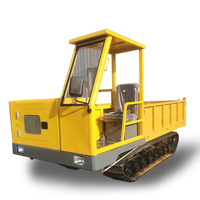 Xe Tải Nhỏ Xe Tải Vận Chuyển Trailer Nhỏ Xe Vận Chuyển Mini Crawler Dumper Để Bán