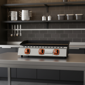 Offre Spéciale <span class=keywords><strong>Plancha</strong></span> de gril à <span class=keywords><strong>gaz</strong></span> extérieur en acier inoxydable à trois brûleurs pour <span class=keywords><strong>la</strong></span> cuisson au barbecue en plein air - Product Image 2