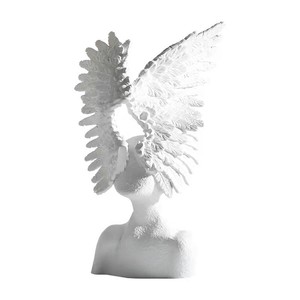 22 pollici grandi <span class=keywords><strong>ali</strong></span> d'<span class=keywords><strong>angelo</strong></span> figura scultura ornamento ufficio soggiorno Desktop casa decorazioni in resina - Product Image 5