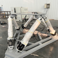 Simulateurs de mouvement 6DOF à vente directe d'usine, charge utile 3000 kg, pour simulateur de course, simulateur de vol et simulation de conduite