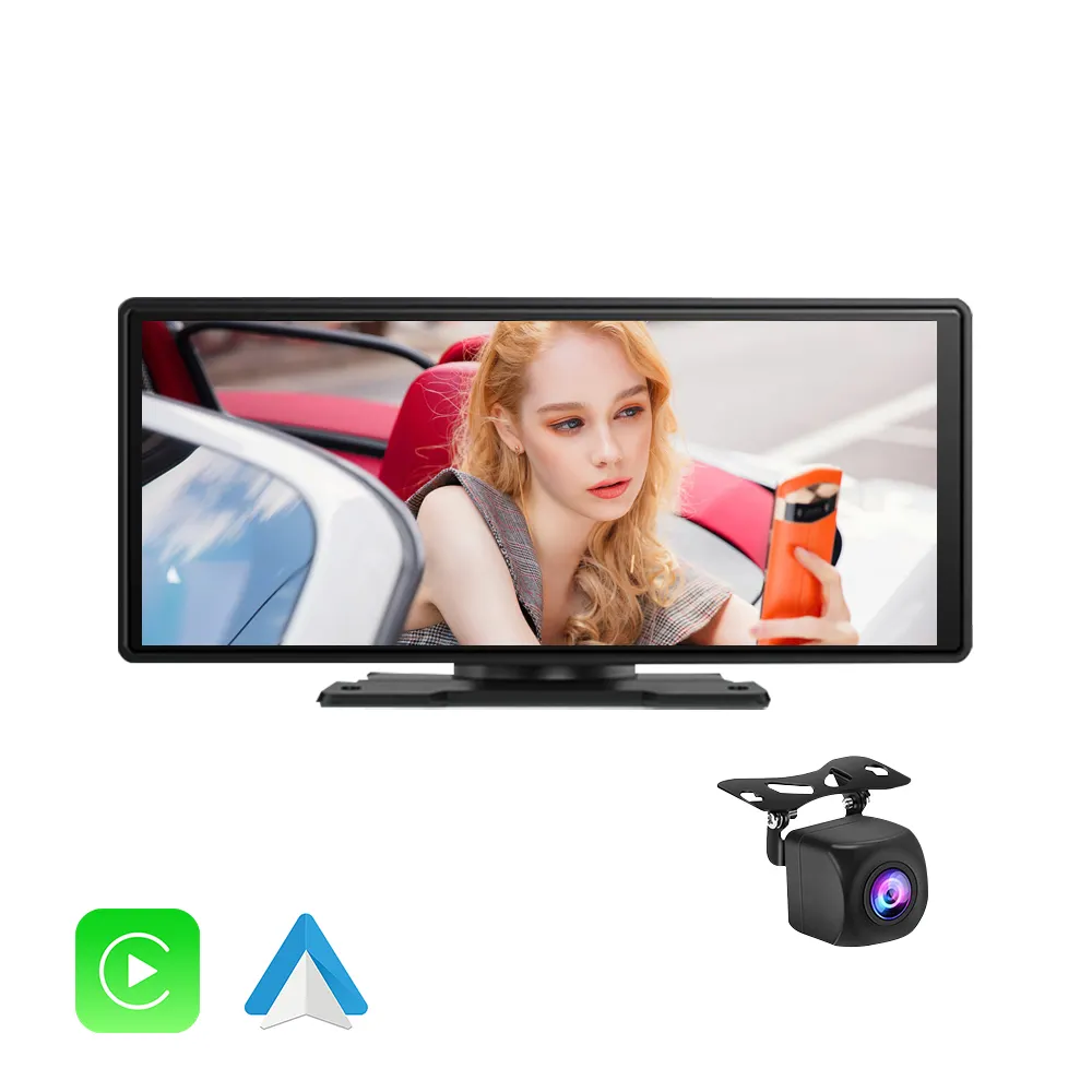 10.26 pollici Touch Screen capacitivo auto Multimedia universale auto DVD lettore MP5 con bussola digitale e funzione CarPlay