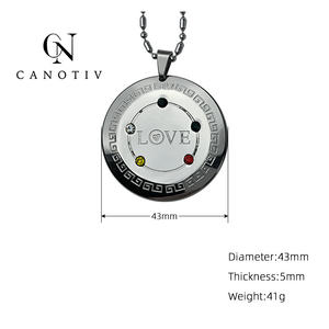 स्वस्थ उत्पादों जापानी क्वांटम जैव अदिश ऊर्जा पत्थर हीरे का हार लटकन के साथ क्रिस्टल - Product Image 2