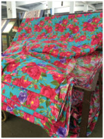 Tissu pour draps de lit en microfibre 100% polyester, imprimé dispersé brossé, prix usine, textile de maison