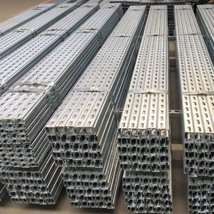 Profilé en U en acier galvanisé certifié ASTM avec service de découpe pour systèmes de support sismique en métal - Product Image 3