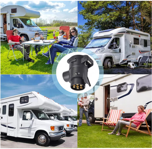 Convertisseur de <span class=keywords><strong>prise</strong></span> de <span class=keywords><strong>remorque</strong></span> 12 V 7 à 13 broches <span class=keywords><strong>voiture</strong></span> <span class=keywords><strong>remorque</strong></span> <span class=keywords><strong>prise</strong></span> adaptateur convertisseur caravane remorquage attelage remorquage connexion - Product Image 6