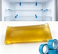 Bloc d'adhésif thermofusible jaune JCXC PSA résistant au froid pour ruban de fixation de réfrigérateur, revêtement industriel, approvisionnement direct usine