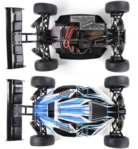 Voiture RC tout-terrain 4x4 ROVAN ROFUN EV5 à l'échelle 1:10, moteur brushless, construction métallique, vitesse de 90 km/h, prête à rouler, télécommande incluse - Product Image 6