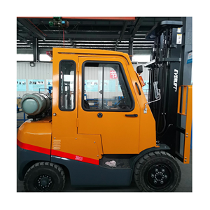 מותג חדש בקתת מלגזה משאית 3ton 3.5ton 4ton סולר דלק כפול מלגזות עם מזלגות ארוכות מזלגות - Product Image 5
