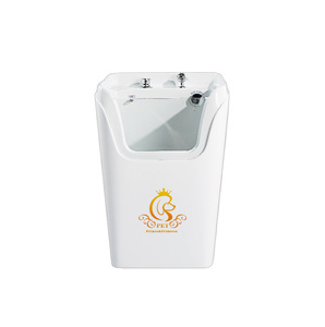 <span class=keywords><strong>EEUR</strong></span> Bain de massage hydro-spa pour animaux de compagnie à usage domestique Bain à remous pour animaux de compagnie Baignoire en acrylique pour animaux de compagnie - Product Image 1