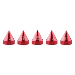 Tornillos de Aluminio M6 Multicolor para Marco de Matrícula, Cabeza Puntiaguda, Accesorio para Automóvil - Product Image 5