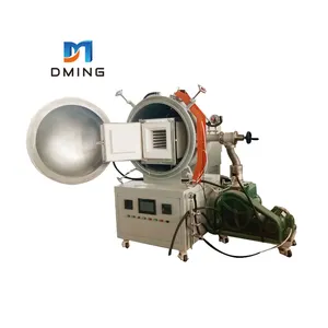 1200 to 1700 C Laboratory High Temperature Heat Treatment Vacuum Muffle Oven Atmosphere Tube Furnace