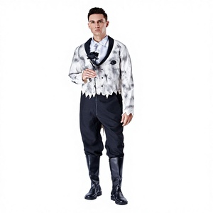 Conjunto <span class=keywords><strong>de</strong></span> <span class=keywords><strong>Disfraces</strong></span> <span class=keywords><strong>de</strong></span> Pareja <span class=keywords><strong>de</strong></span> Fantasmas para <span class=keywords><strong>Halloween</strong></span>, Traje <span class=keywords><strong>de</strong></span> Novia Sangrienta <span class=keywords><strong>de</strong></span> Terror, Disfraz <span class=keywords><strong>de</strong></span> Cosplay - Vestidos y Trajes <span class=keywords><strong>de</strong></span> Cine y Televisión - Product Image 3