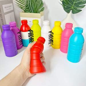 ของเล่นบีบขวดเครื่องดื่ม PU ของเล่นบีบคืนรูปช้าๆ ของเล่นบีบคลายเครียด ของเล่นเสริมพัฒนาการทางประสาทสัมผัสสำหรับเด็กและผู้ใหญ่ - Product Image 5