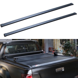 Portapacchi barre trasversali bloccabili portapacchi portapacchi guida in lega di alluminio Roll Bar universale per copertura Tonneau retrattile - Product Image 1