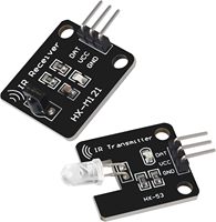 Kit de Módulo Sensor Receptor y Transmisor IR de 38kHz - Bloques Electrónicos Ergonómicos para TV, Smartphone y Tablet
