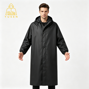 Imperméable léger et portable pour cycliste électrique, avec capuche, <span class=keywords><strong>poncho</strong></span> long pour femmes et hommes, usage quotidien - Product Image 4