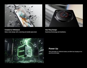 Nouveau Nubia Z60s Pro 5G 2024 avec écran OLED 6,78 pouces 1,5K / Snapdragon 8 Gen 2 / Batterie 5100 mAh Chargeur 100 W - Product Image 5