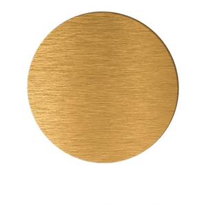 DISCO DE SUBLIMACIÓN DORADO DE 25 mm DE DIÁMETRO CON PORTA TARJETAS DE PUNTAJE - Product Image 1